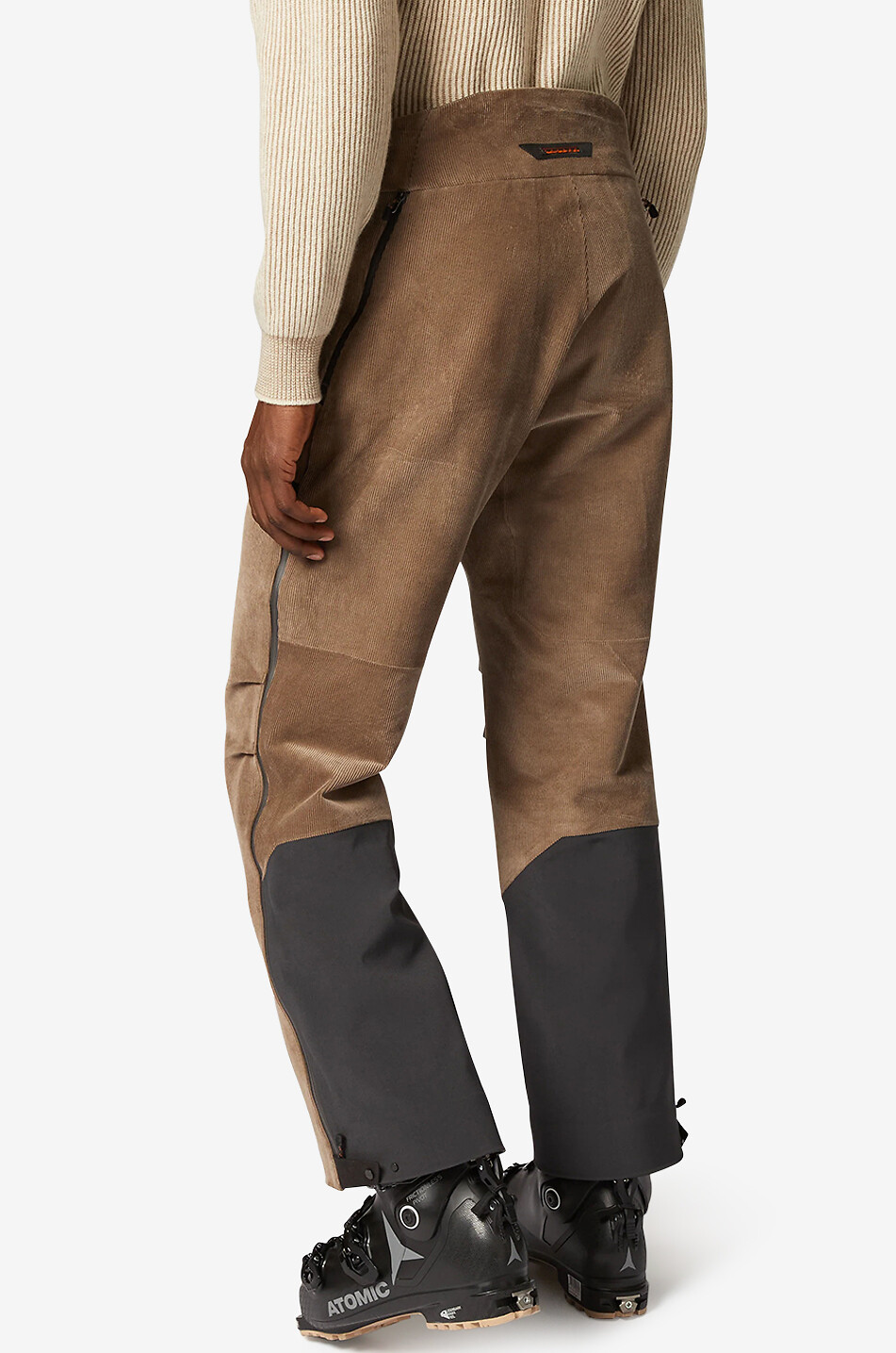 SEASE Pantalon de ski en coton 3L Homme MARRON 4