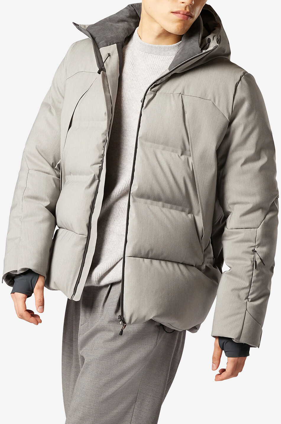 Nordend Down virgin wool ski jacket