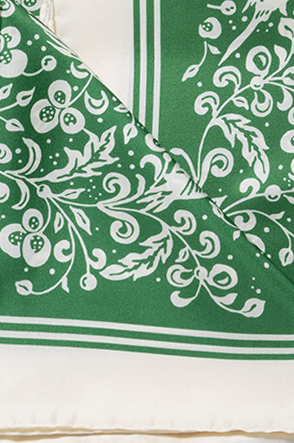 WEEKEND MAX MARA Echarpe en soie Onesto Femme VERT 2
