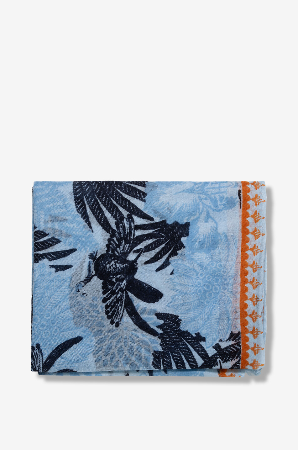 FRIENDLY HUNTING Stola aus Kaschmir New Mala Mala Damen BLAU 1