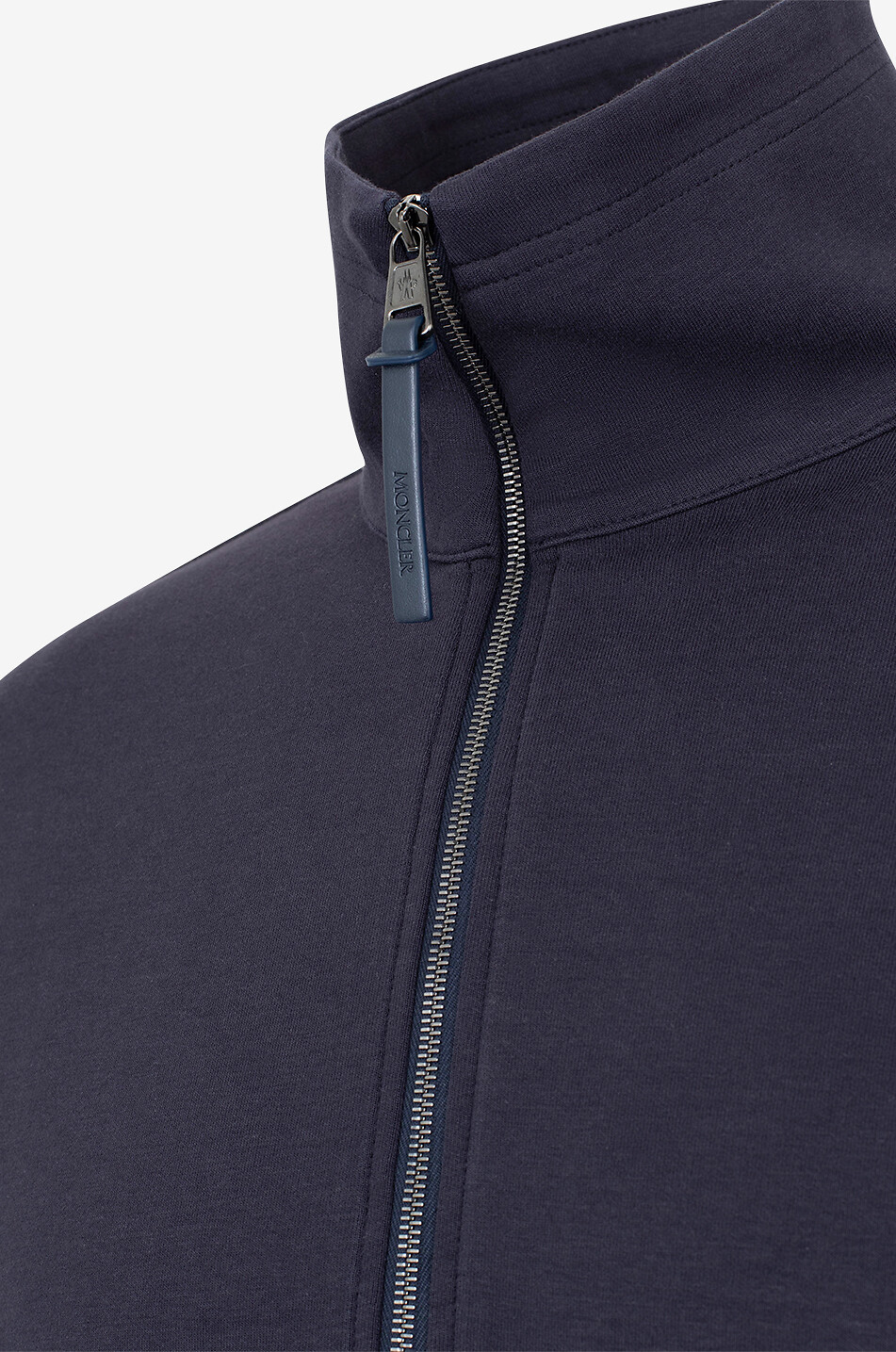 MONCLER Sweatshirt mit Stehkragen und Reissverschluss Herren DUNKELBLAU 3
