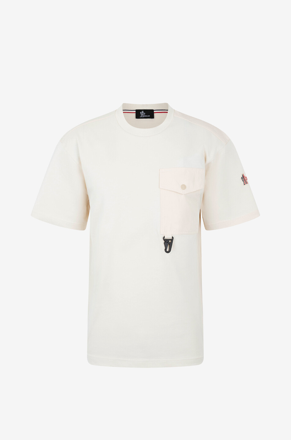 MONCLER GRENOBLE T-shirt à manches courtes Homme BLANC CASSE 1