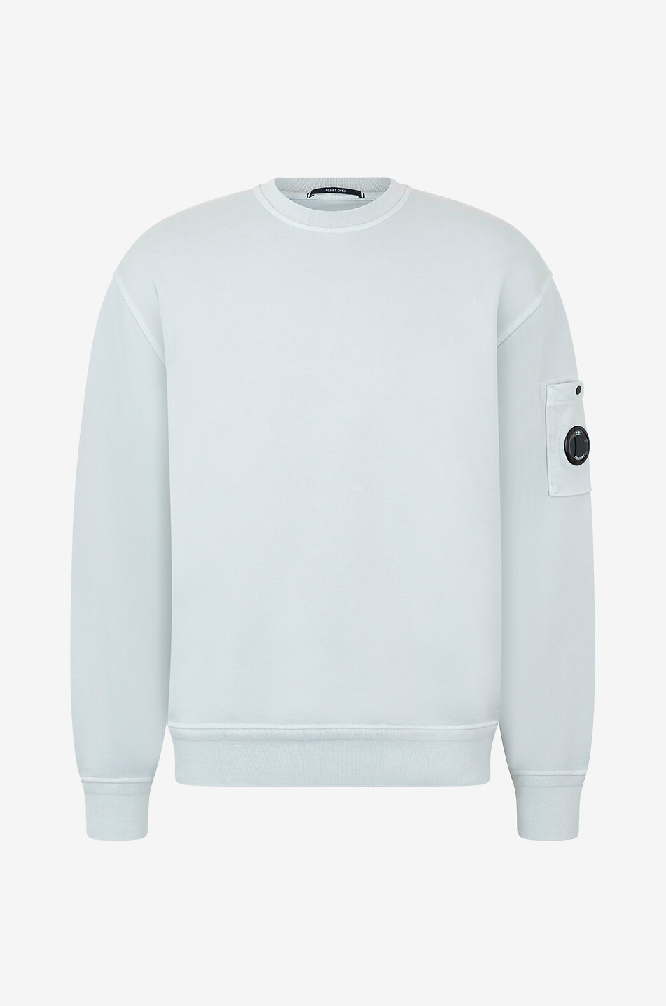 Rundhals-Sweatshirt mit aufgesetzter Tasche