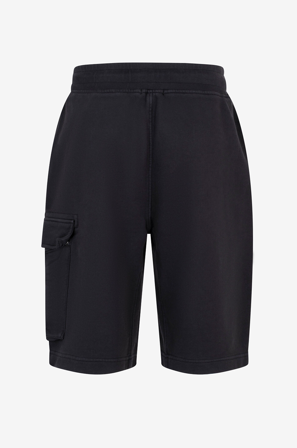 C.P. COMPANY Sweat Bermuda shorts with cargo pocket Men BLACK 2