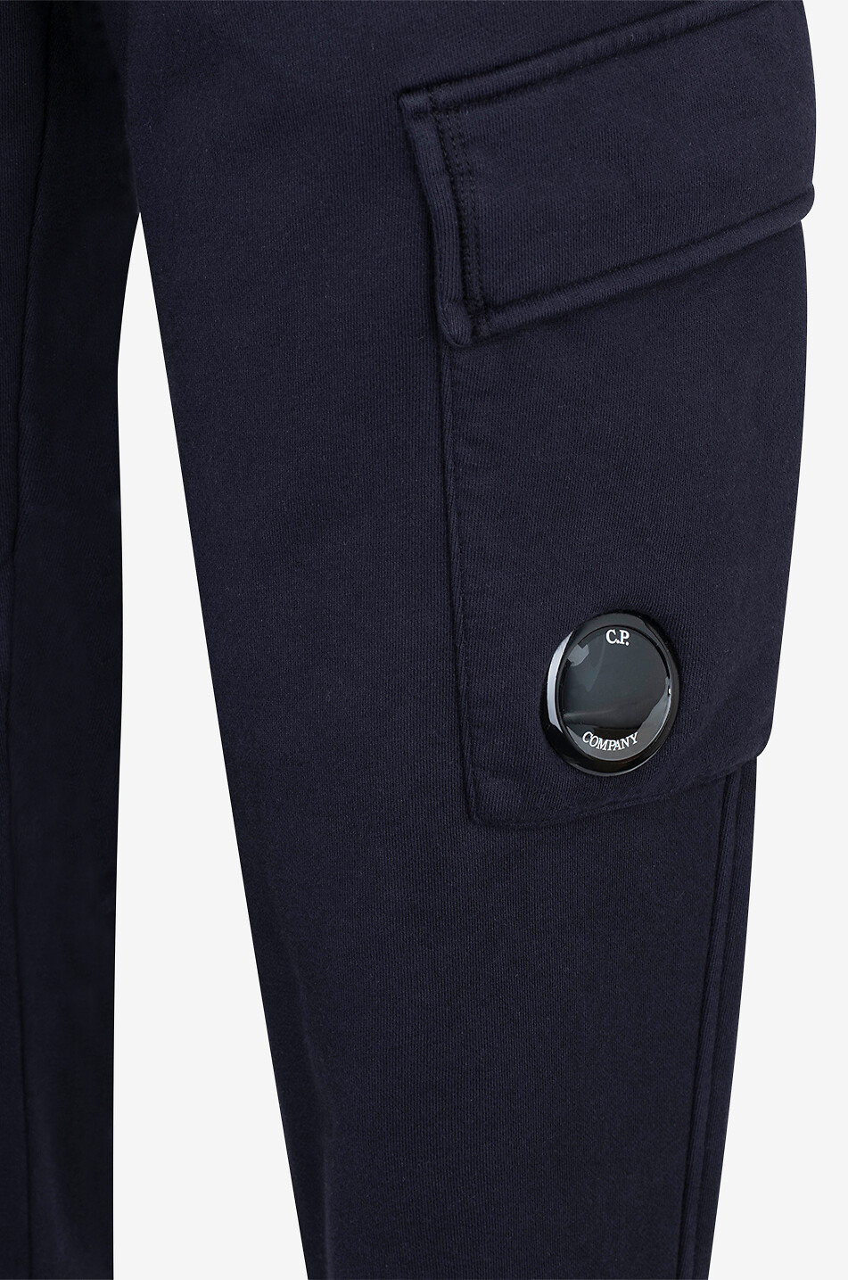C.P. COMPANY Sweat jogging trousers with cargo pocket Men DARK BLUE 3