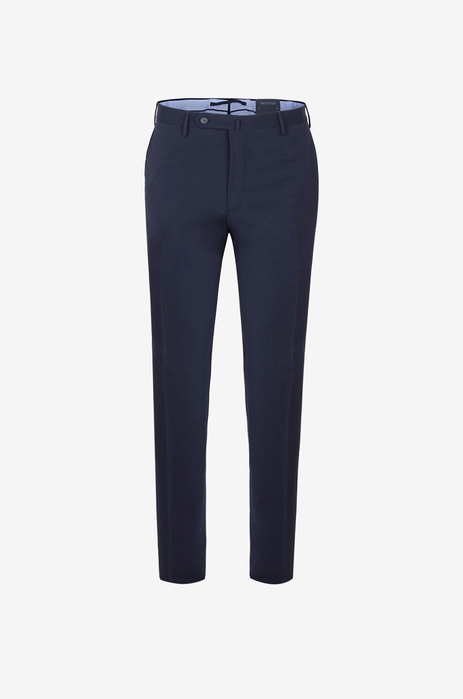 INCOTEX Slim-Fit-Hose aus Schurwolle Herren DUNKELBLAU 1