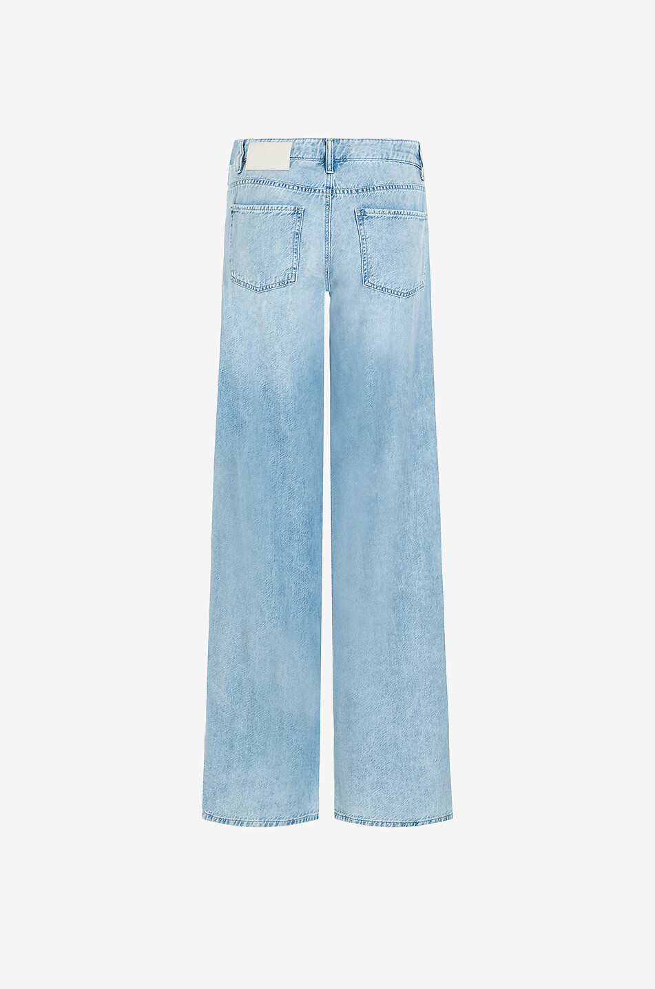 Jeans mit weitem Bein aus Baumwolle und Lyocell Alek