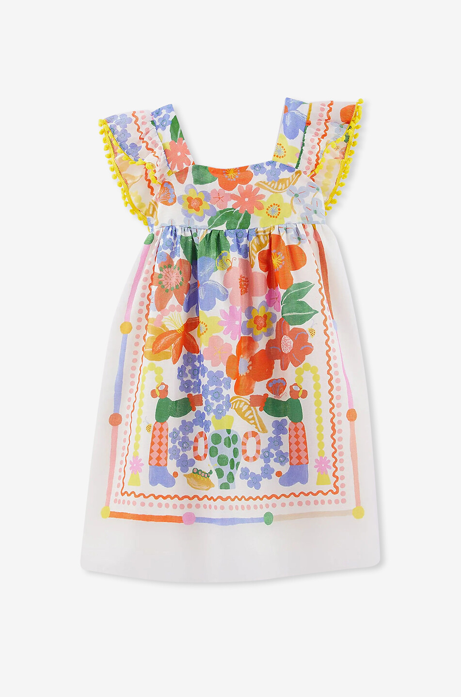 Recanto Off glittering printed girls' dress