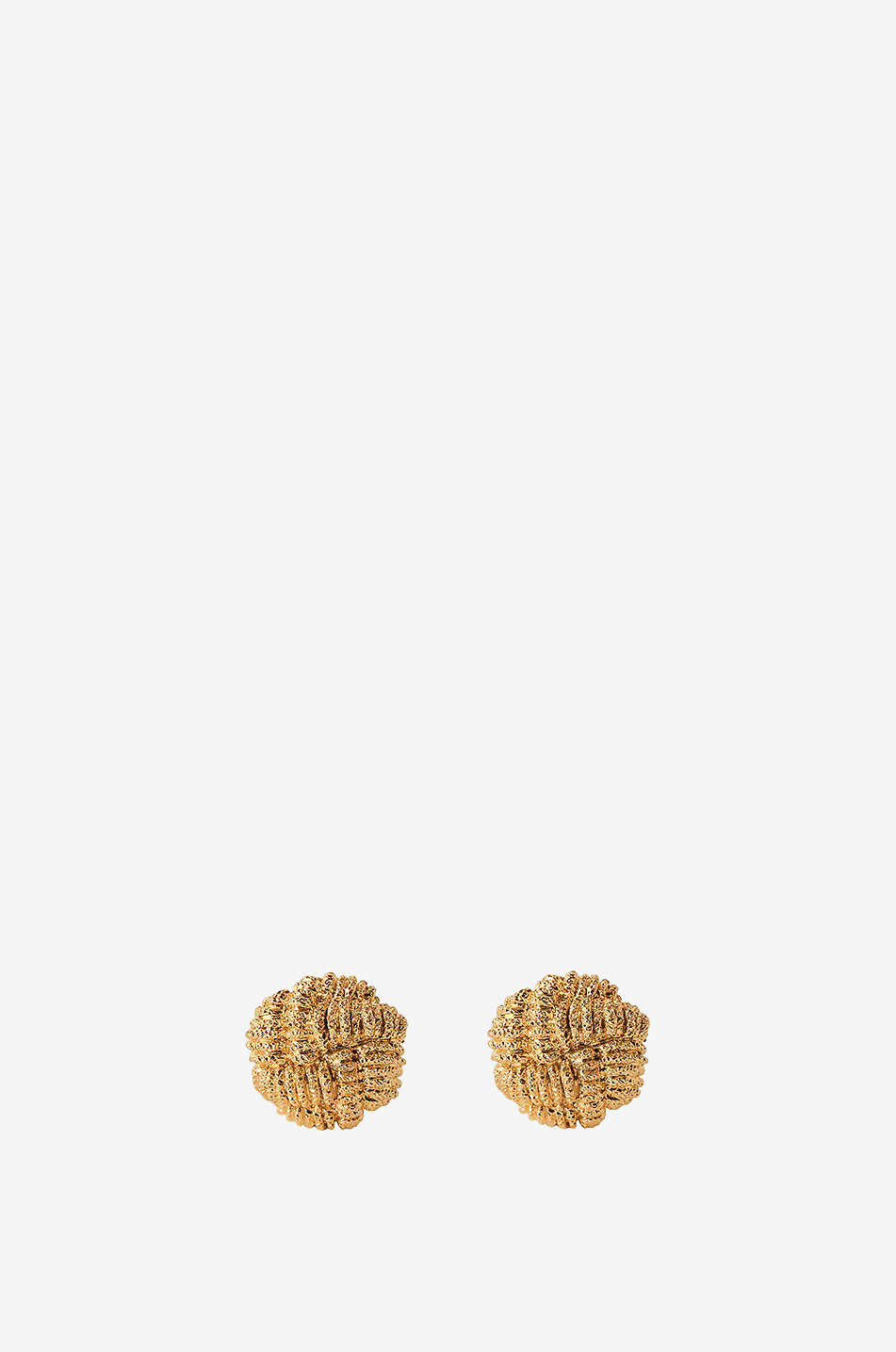Ares gold-plated earrings