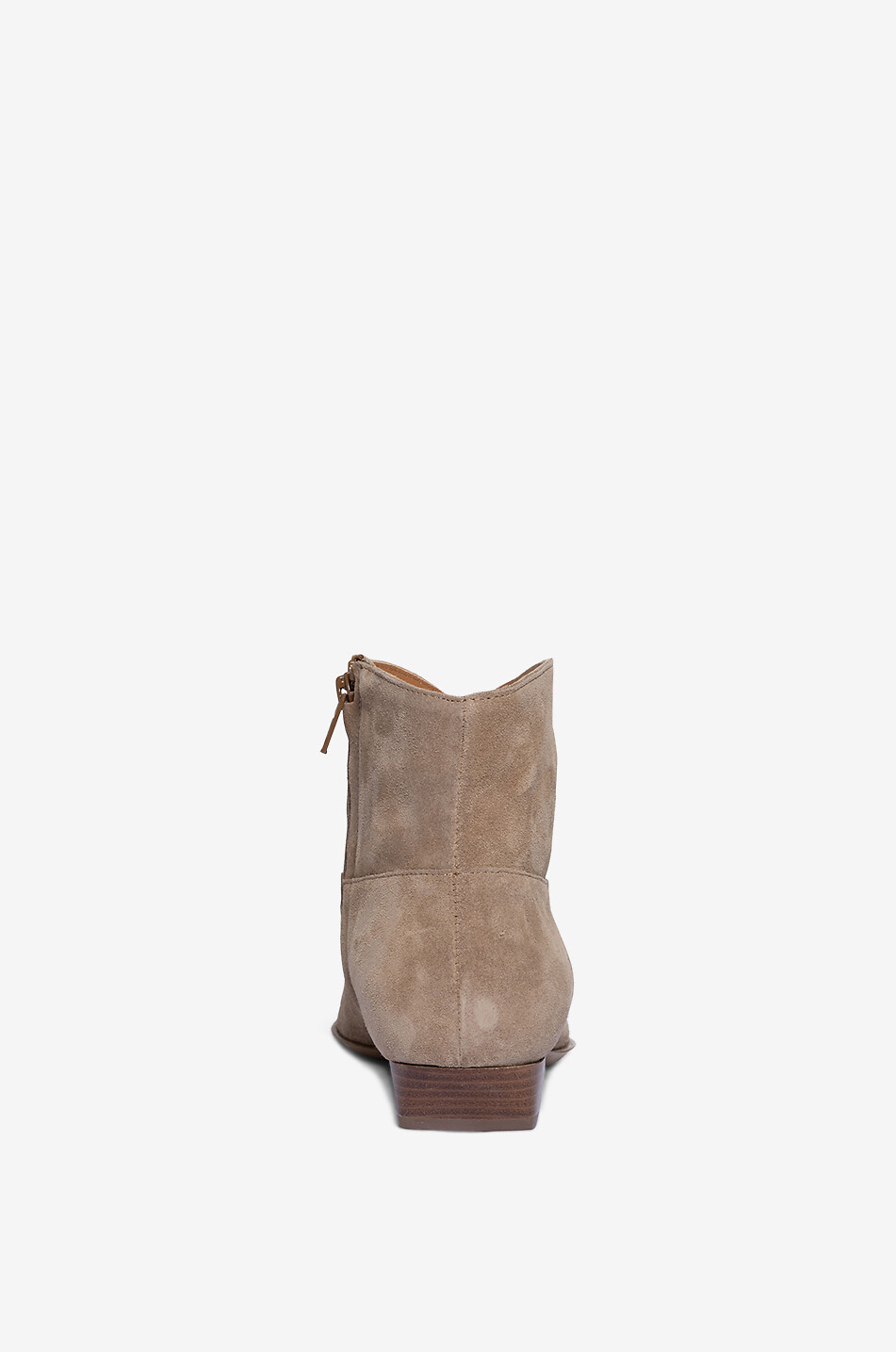 GUGLIELMO ROTTA Bottines à talon en daim Hestel Femme MARRON CLAIR 4