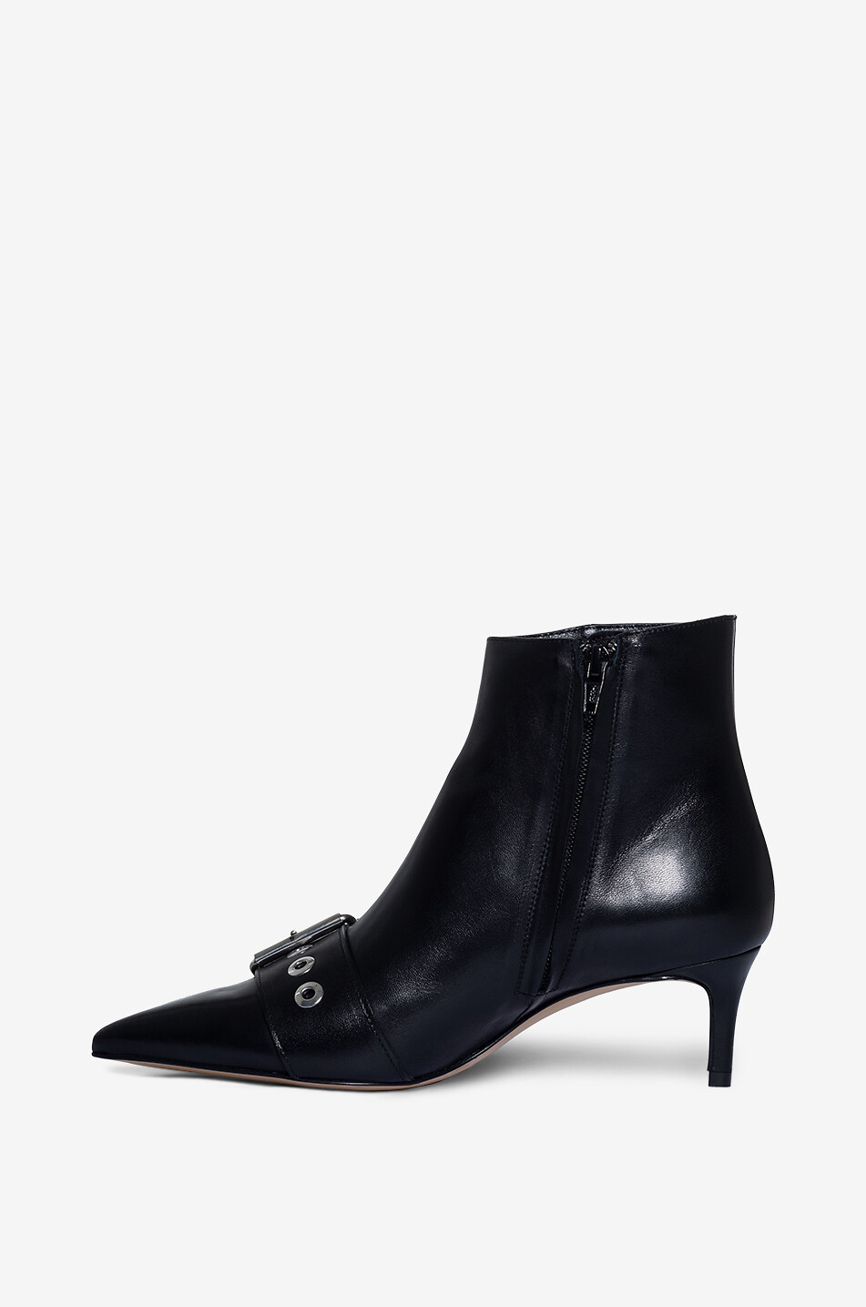 GUGLIELMO ROTTA Bottines à talon en cuir Azumis 60 Femme NOIR 3