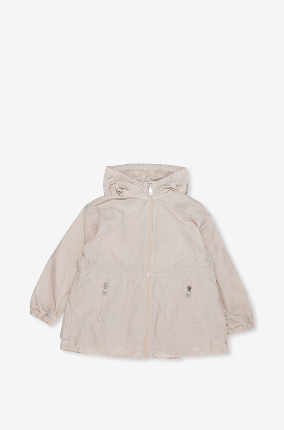 MONCLER Veste coupe-vent longue à capuche fille Wete Fille Beige clair 1