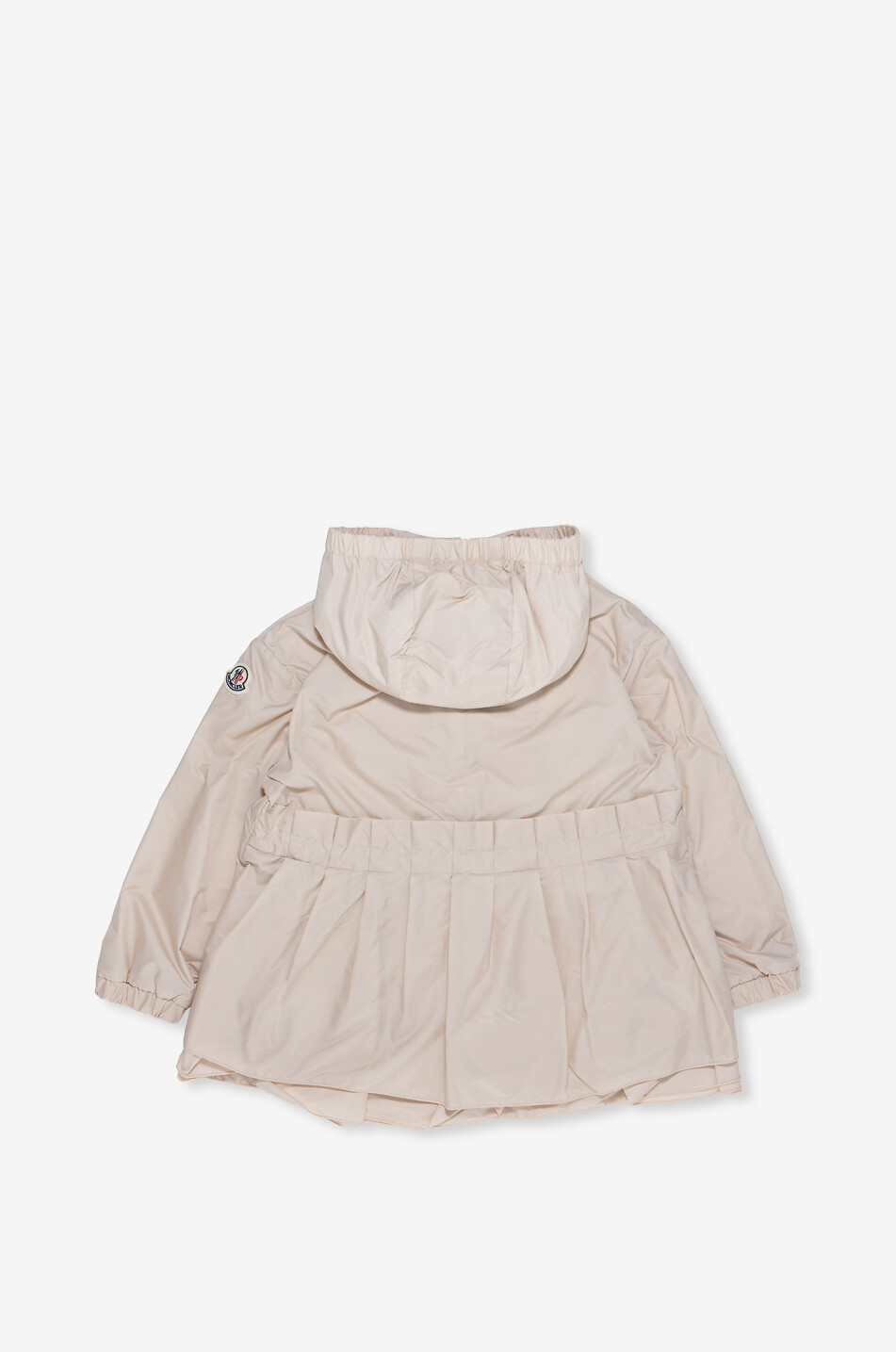 MONCLER Veste coupe-vent longue à capuche fille Wete Fille Beige clair 2