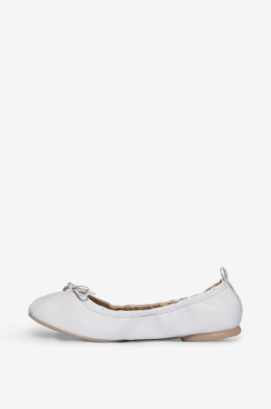 HOGAN Hogan H684 supple nappa leather ballet flats Women EGGSHELL 2
