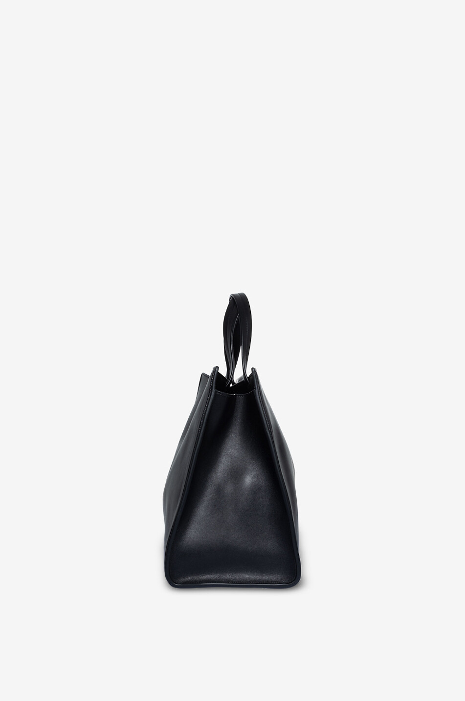 PHOEBE PHILO Kit Medium smooth leather tote bag Women BLACK 4