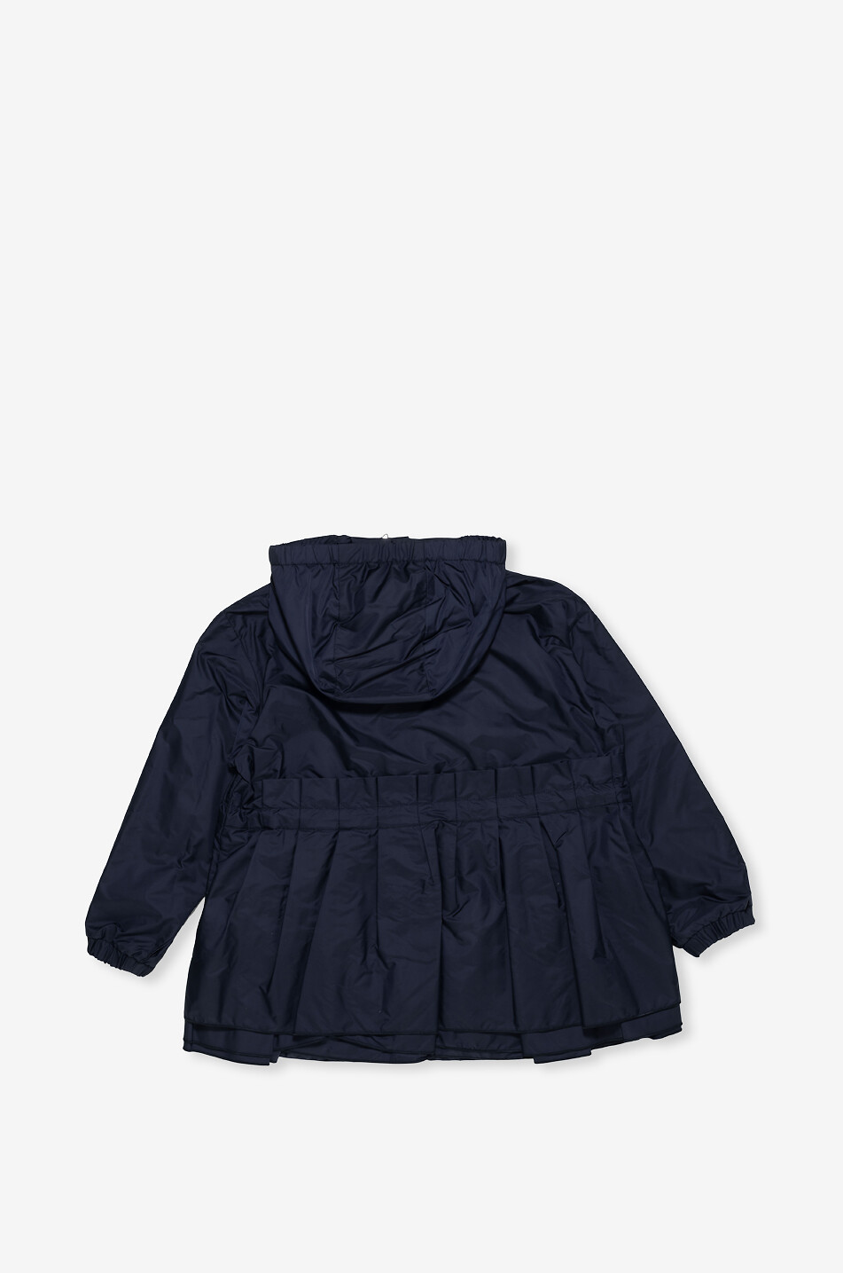 MONCLER Langer Mädchen-Windbreaker mit Kapuze Wete Mädchen DUNKELBLAU 2