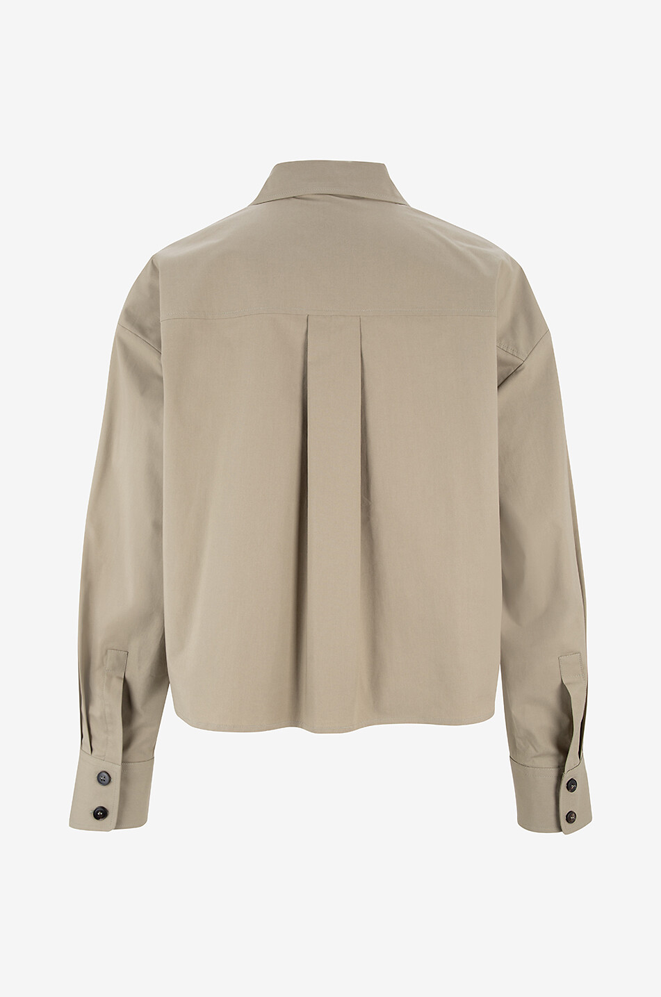 ANTONELLI FIRENZE Amsterdam boxy shirt jacket Women KHAKI 2