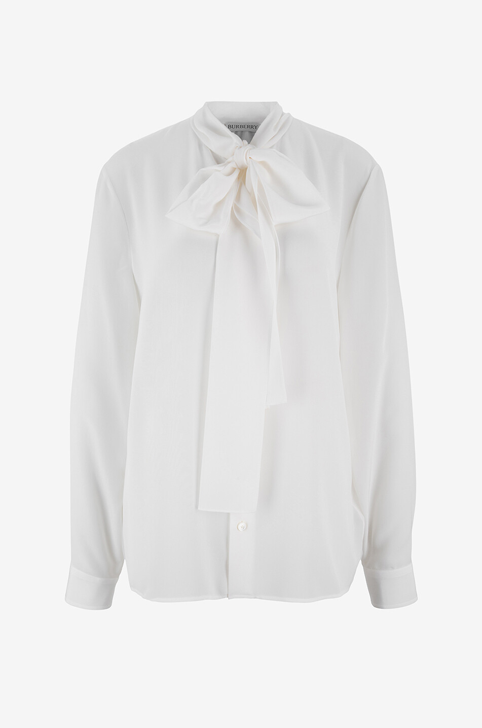 Ros silk blouse with necktie