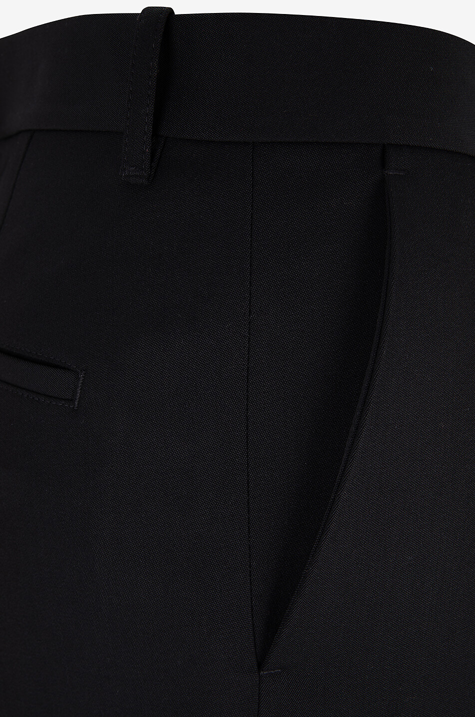 PHOEBE PHILO Boyish Tailored fluid wool trousers Women BLACK 3