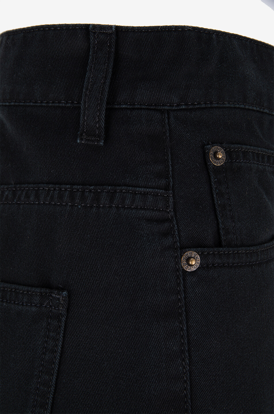 PHOEBE PHILO Drop Jeans low-rise wide-leg jeans Women BLACK 3