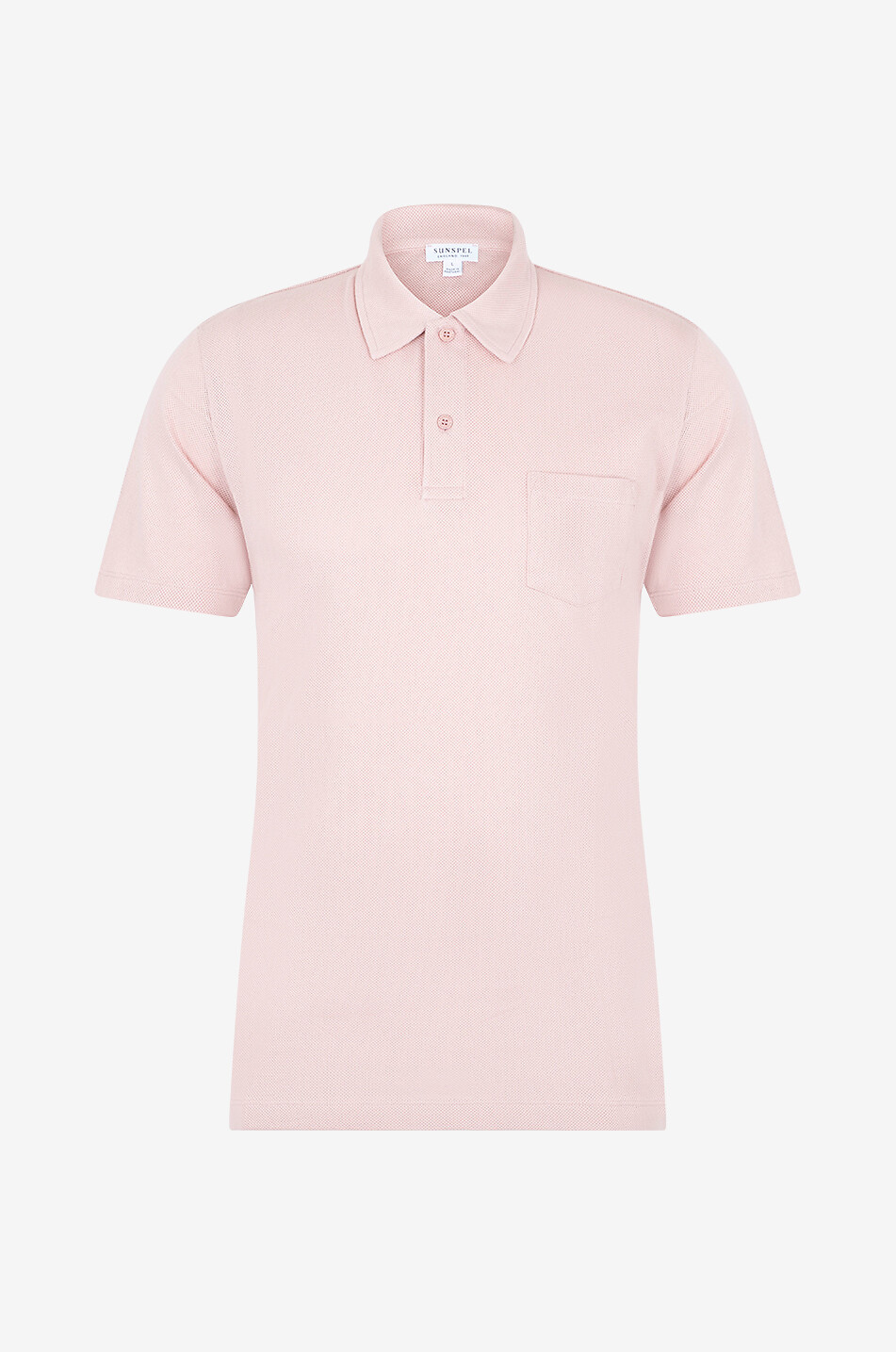 Riviera Supima cotton piqué slim fit polo shirt