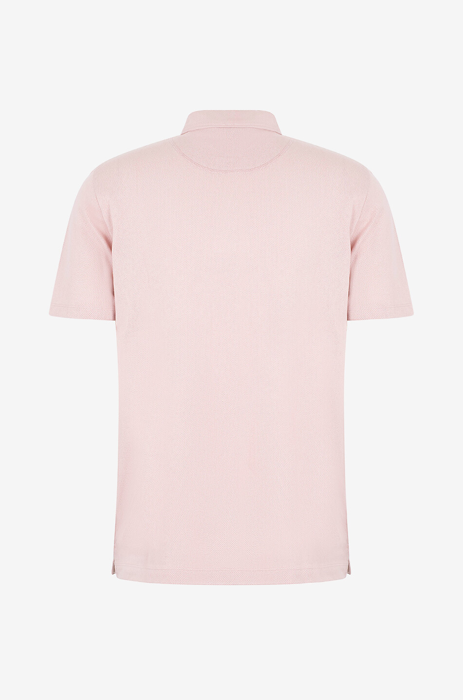 SUNSPEL Riviera Supima cotton piqué slim fit polo shirt Men LIGHT PINK 2