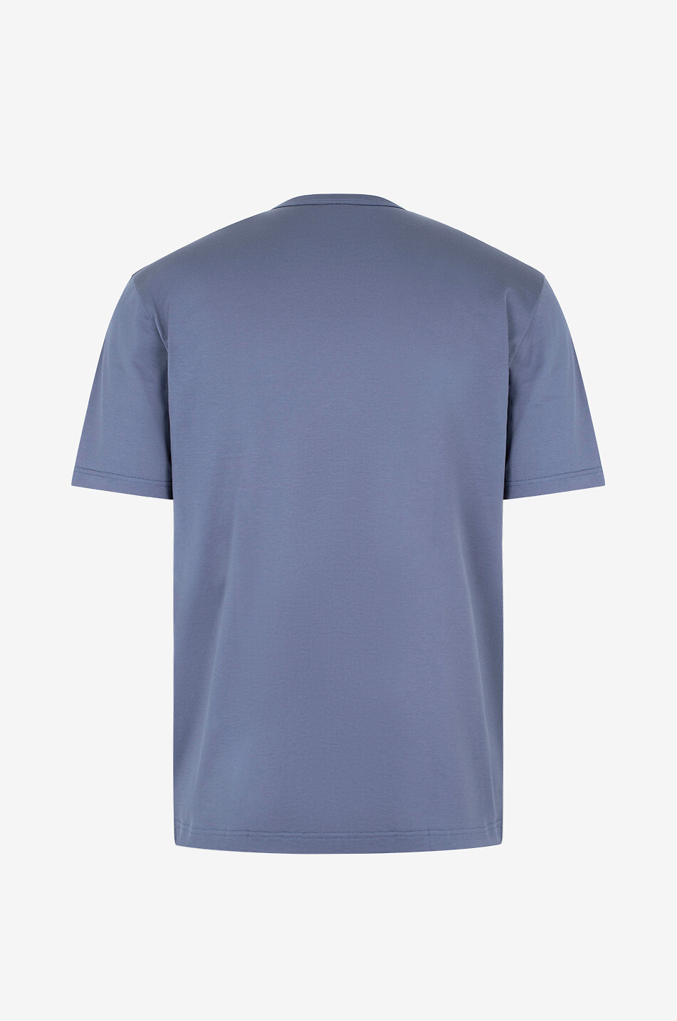 SUNSPEL Kurzarm-Rundhals-T-Shirt Classic Herren MITTELBLAU 2