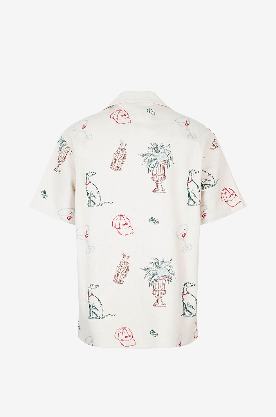 DROLE DE MONSIEUR Chemise à manches courtes en coton Country Club Homme BEIGE 2