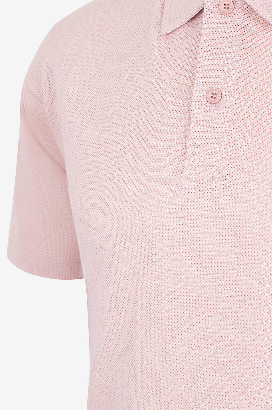 SUNSPEL Riviera Supima cotton piqué slim fit polo shirt Men LIGHT PINK 7