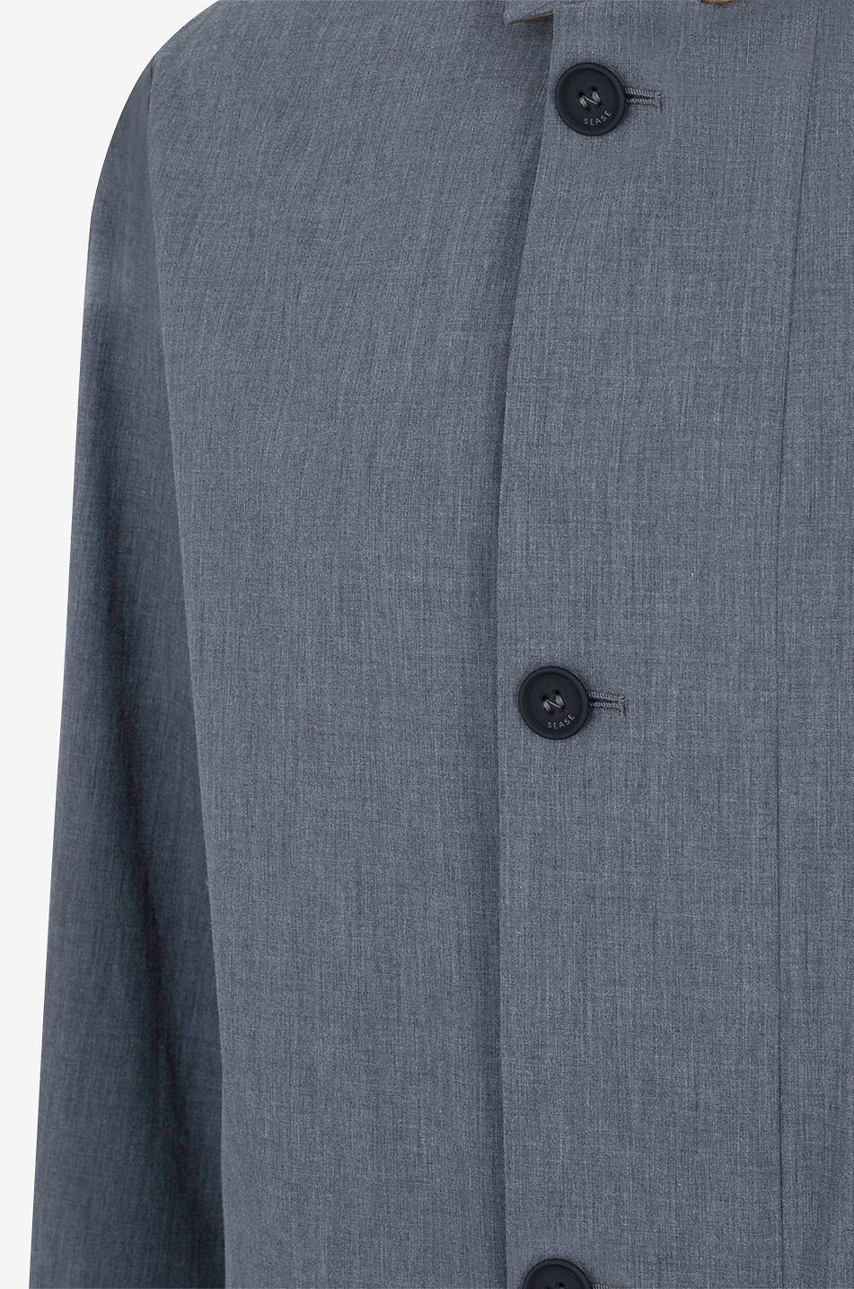 SEASE Manteau en coton Drone Dust Homme GRIS MOYEN 3
