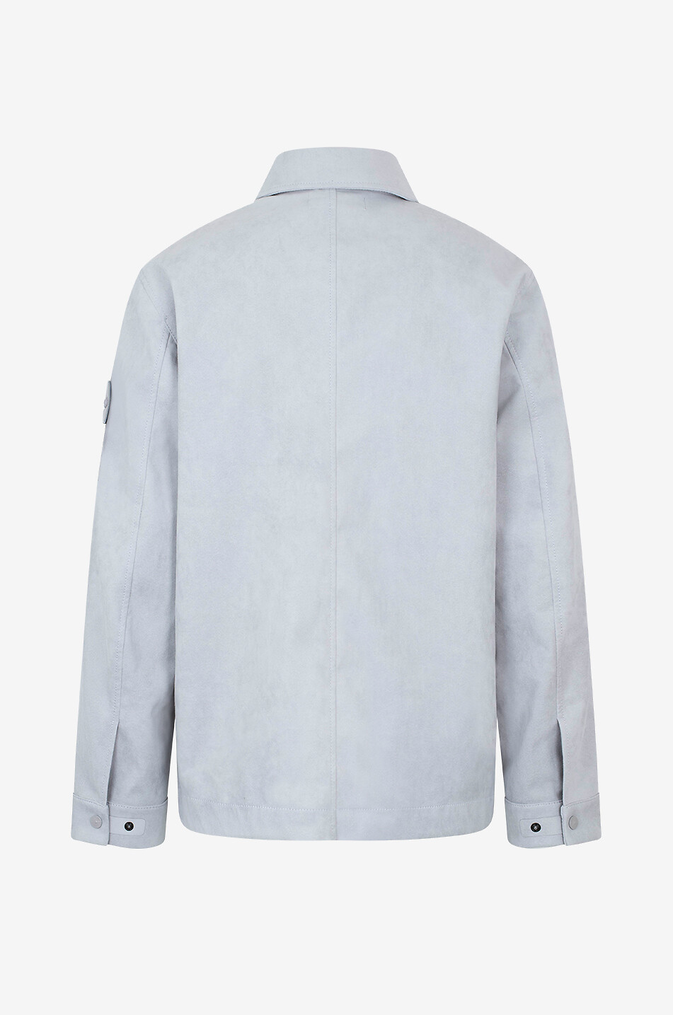 STONE ISLAND Saharienne 4100028 Alcantara Stone Island Ghost Alcantara Stone Island Ghost Homme GRIS 2