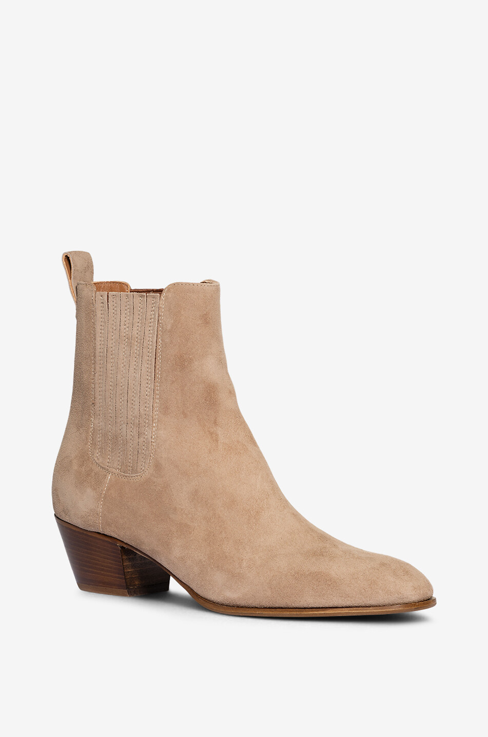 Wildlederstiefeletten mit kleinem Absatz Cody