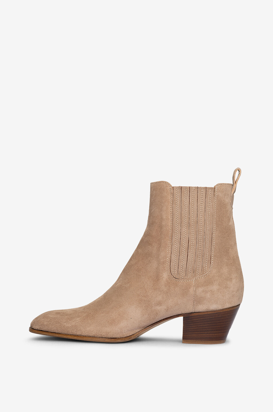 Wildlederstiefeletten mit kleinem Absatz Cody