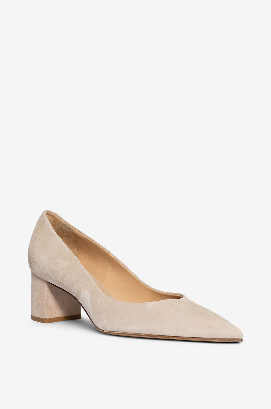 Wildleder-Pumps mit Blockabsatz Aris 55