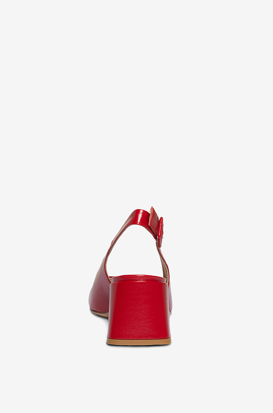 BONGENIE Slingback-Pumps aus Leder Xeny 55 Damen ROT 4