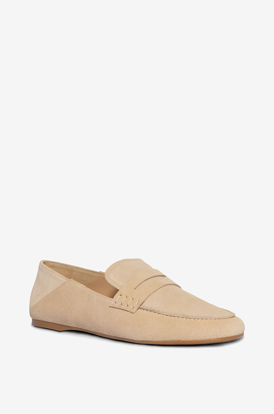 Sauvage suede loafers