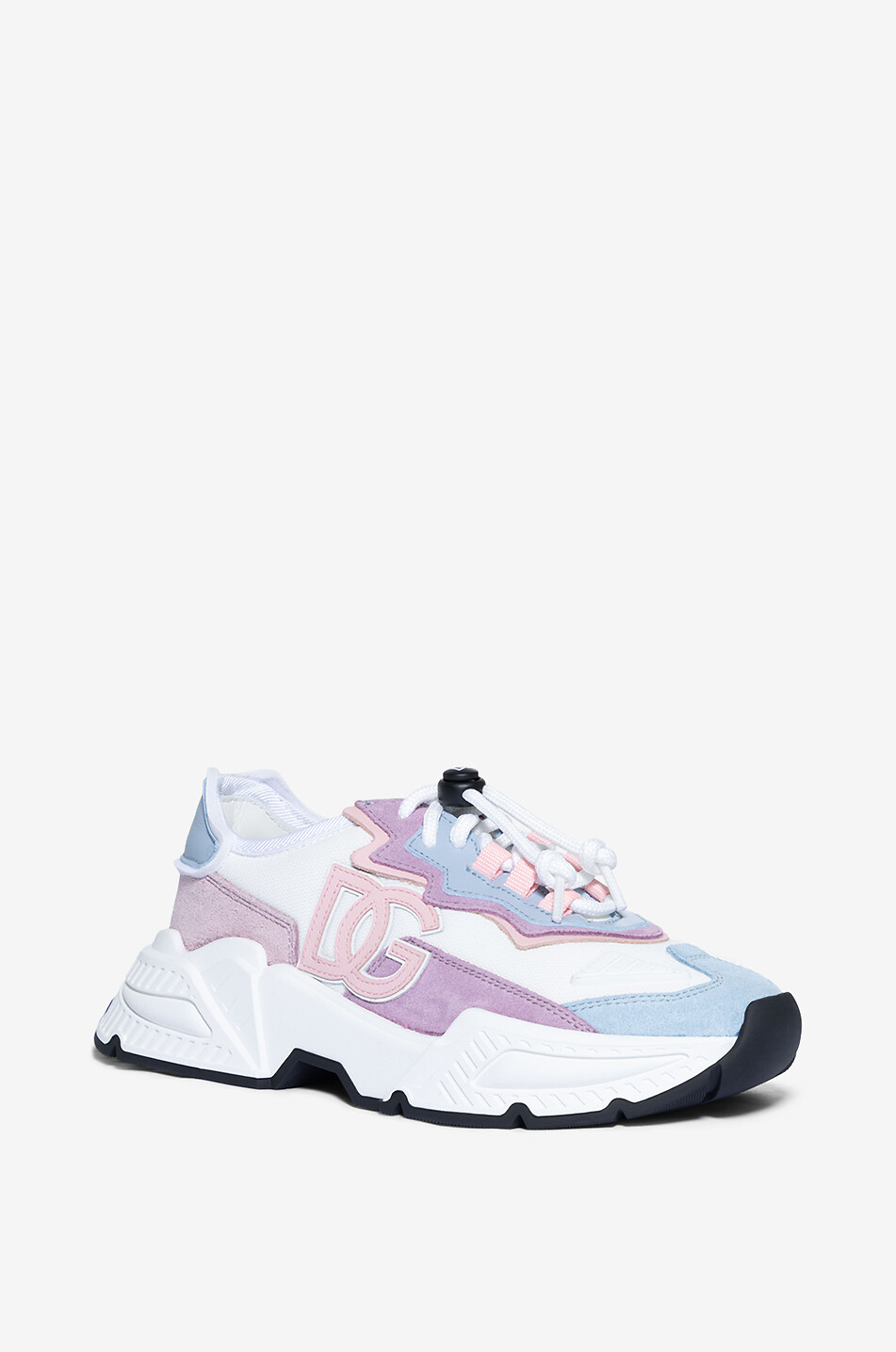 Daymaster low-top girls' mesh and suede sneakers