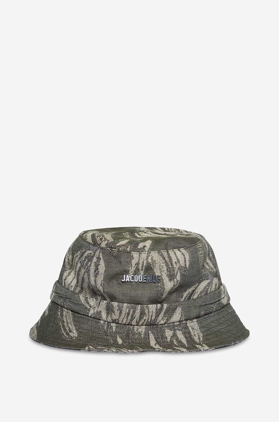 JACQUEMUS Chapeau en jacquard Le bob Gadjo Homme KAKI 1