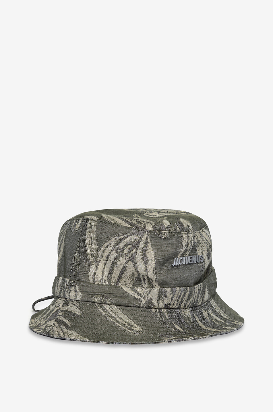 JACQUEMUS Chapeau en jacquard Le bob Gadjo Homme KAKI 2