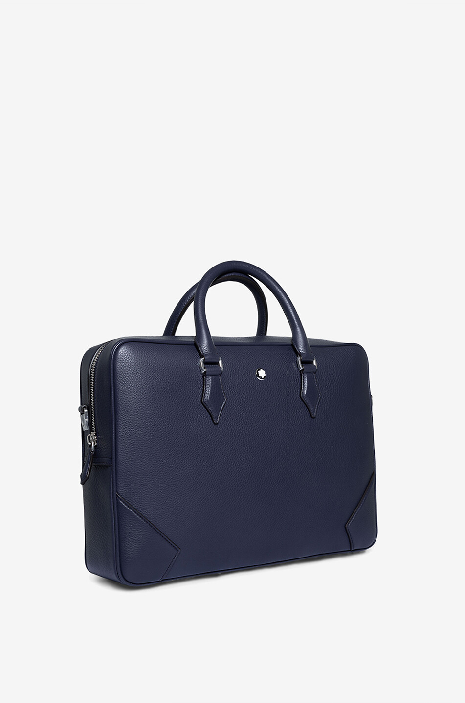 MONTBLANC Aktentasche aus Leder Soft Grain Night Blue Herren BLAU 2
