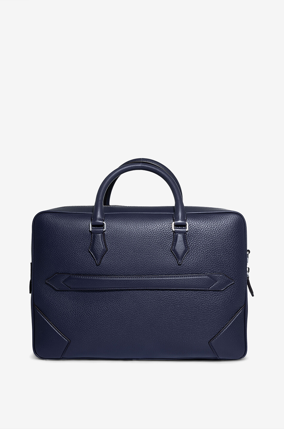 MONTBLANC Aktentasche aus Leder Soft Grain Night Blue Herren BLAU 3