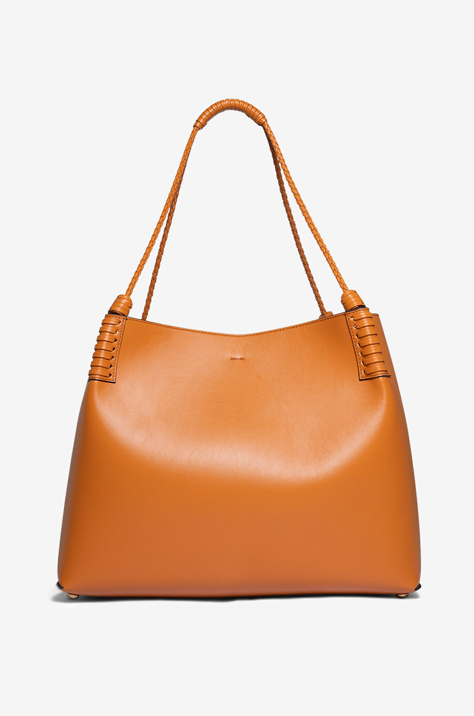 ETRO Libra Medium smooth leather shoulder bag Women ORANGE 3
