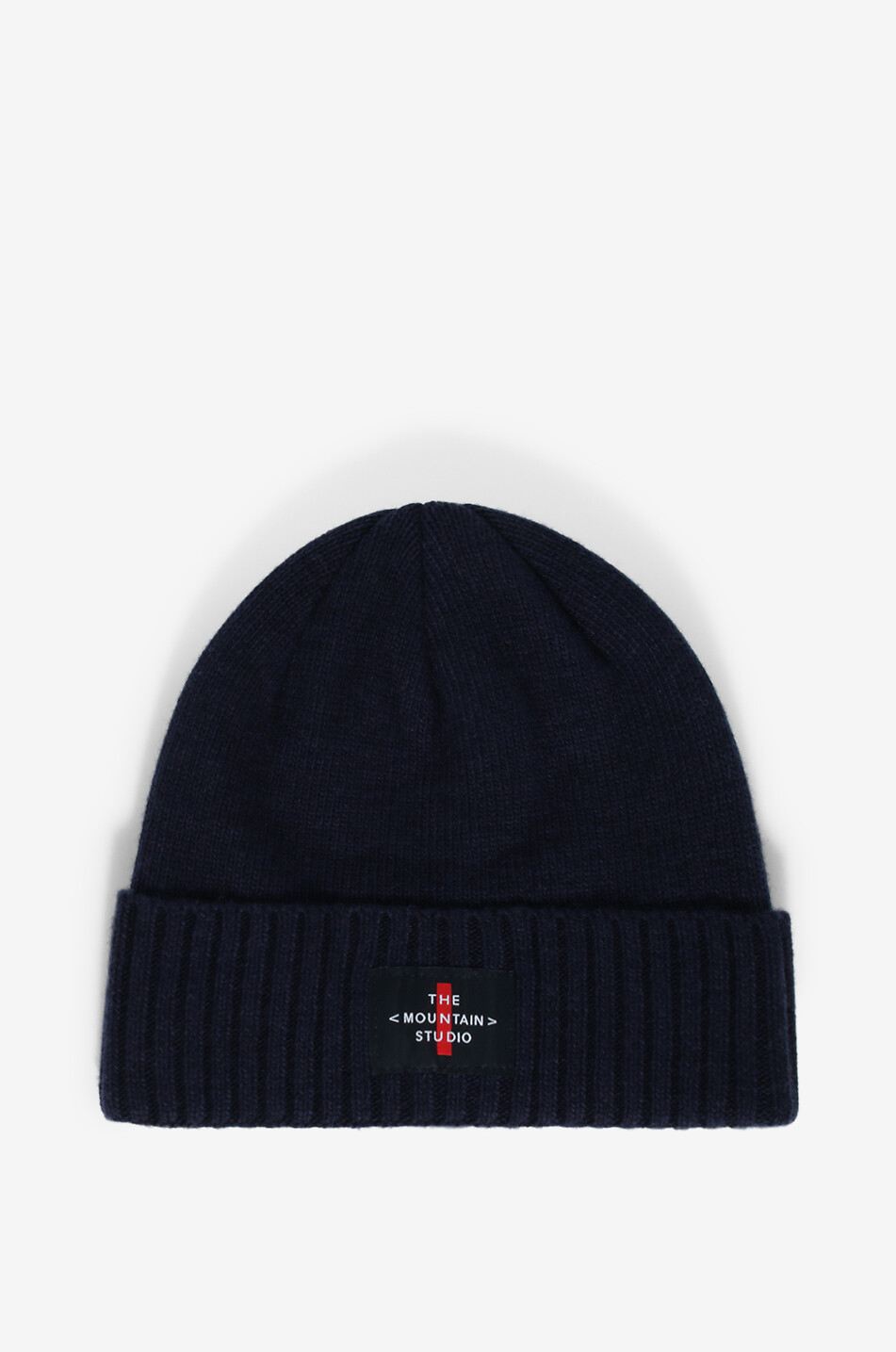 C-6 Cashmere Mix Cross Logo knit beanie