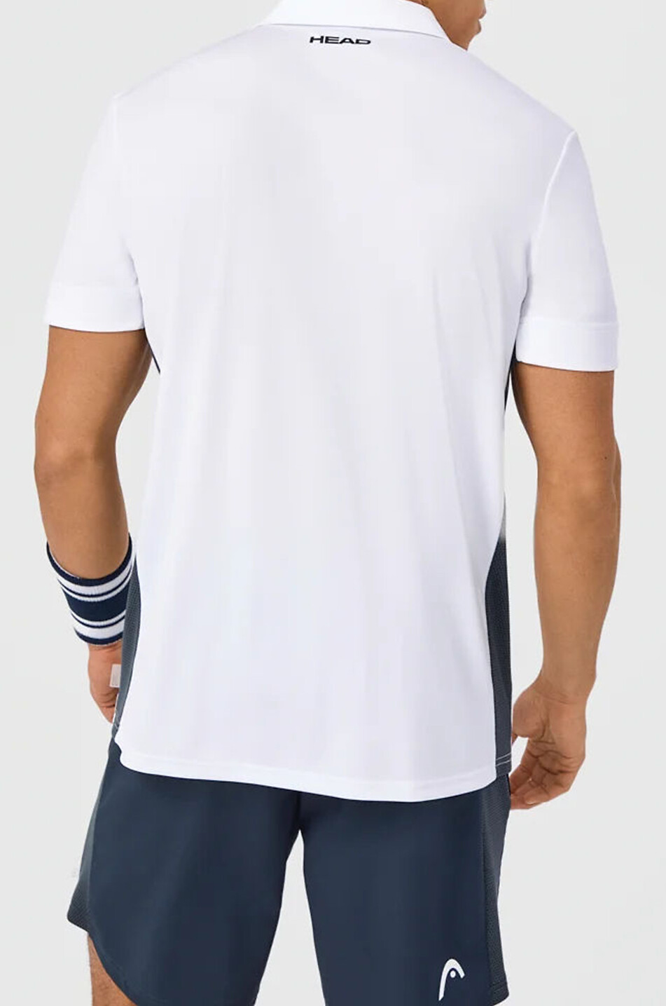 HEAD Polo à manches courtes Slice Homme BLANC 4