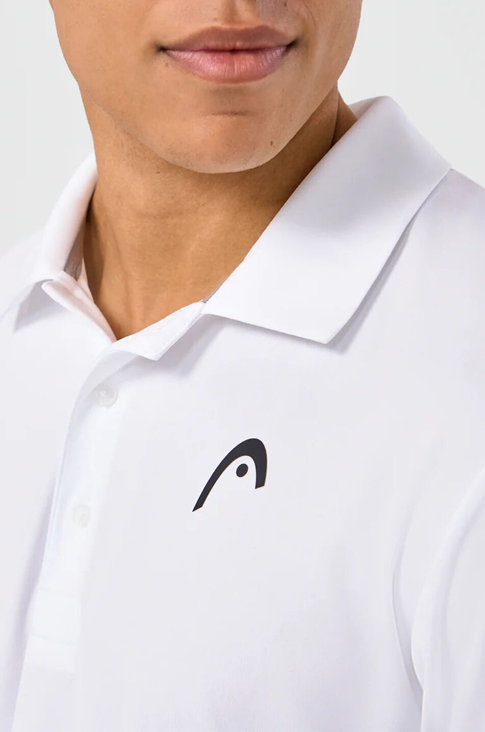 HEAD Polo à manches courtes Slice Homme BLANC 6