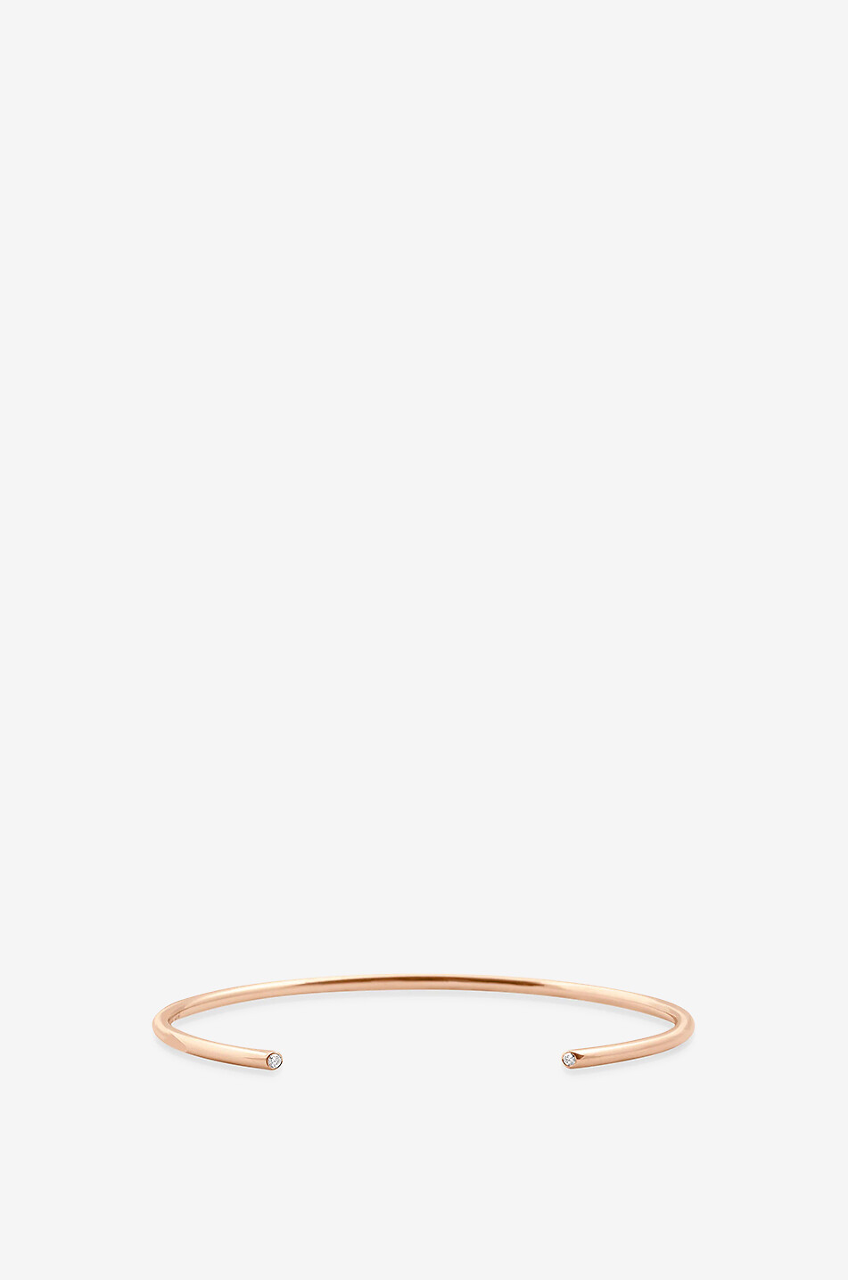 VANRYCKE Roségold-Armreif mit Diamanten Massaï - Grösse 2 Damen ROSA 1