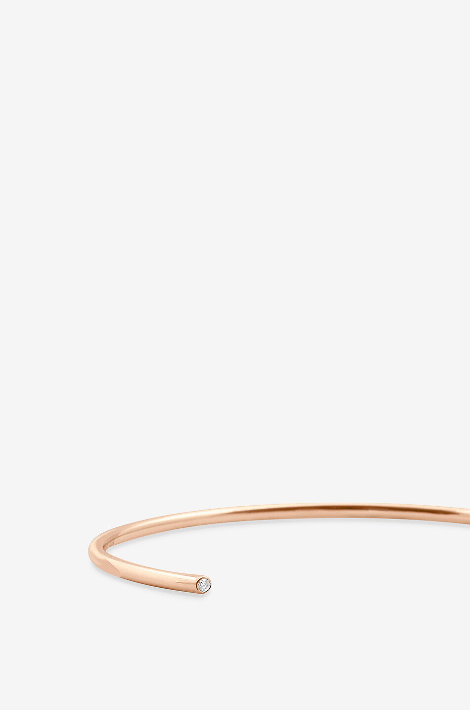 VANRYCKE Roségold-Armreif mit Diamanten Massaï - Grösse 2 Damen ROSA 4