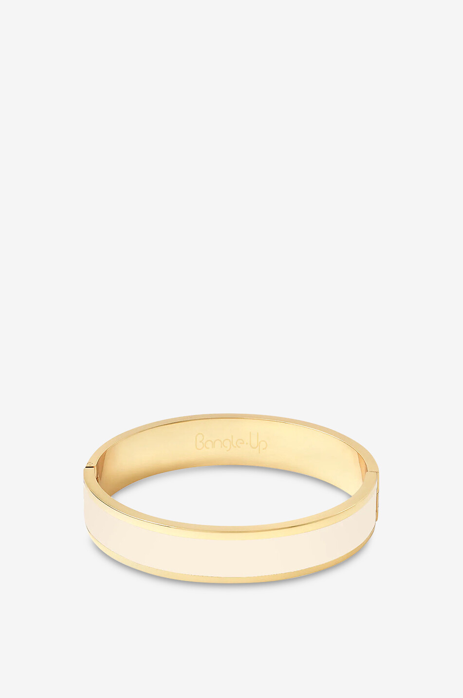 Jonc fermé doré émaillé Bangle 12 mm Bleu Turquoise BANGLE UP