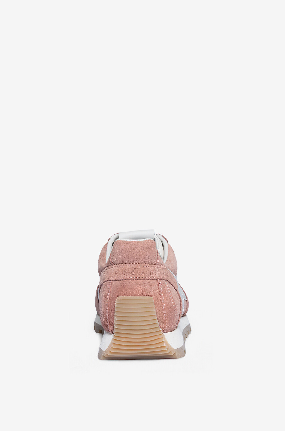 Hogan 86er low-top lace-up sneakers in suede and leather