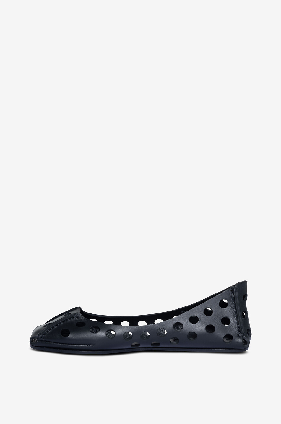 ALAÏA Glattleder-Ballerinas Perfo Damen SCHWARZ 3